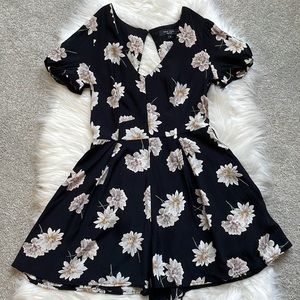 New Look Petite Floral Romper